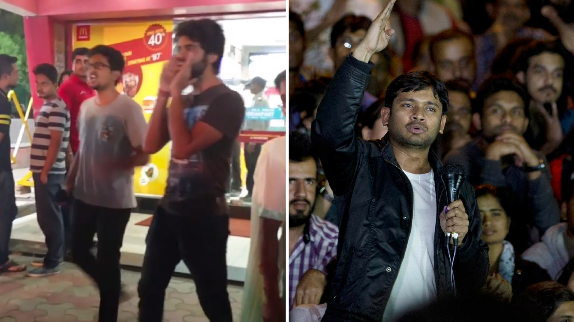 Watch: Shocking Video of &ldquo;Anti-National&rdquo; JNU Students Heckled